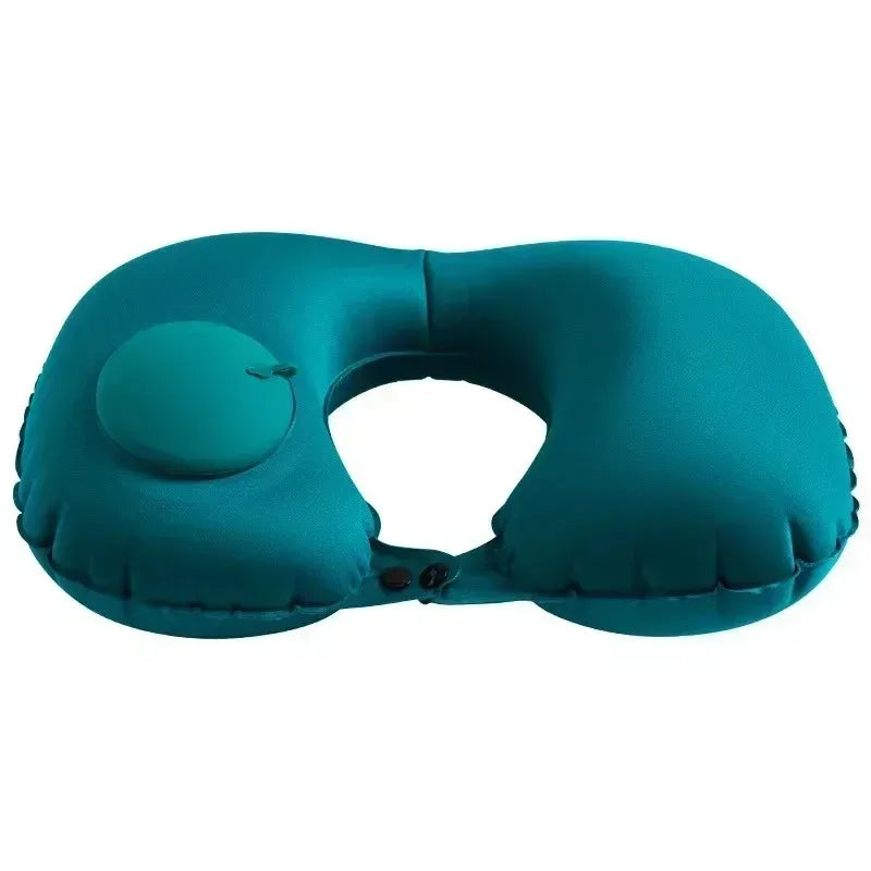 U-Shaped Inflatable Travel Pillow